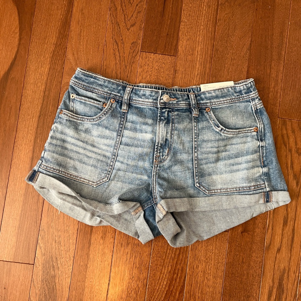 American Eagle Outfitters Classic Blue Denim Shorts